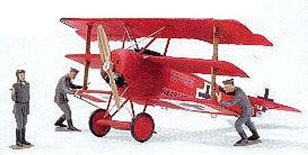 model planes,model airplane,Fokker DR.I Manfred Von Richthofen Triplane -- Plastic Model Airplane Kit -- 1/28 Scale -- #04744